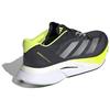 adidas Adizero Boston 12 Comfortable Breathable Low Top Running Shoes Men's Black Yellow JI4477