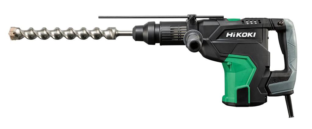 HiKOKI AC100V Borhammer skaft Meisling mulig Kraftig motor håndtak Utstyrt med maksimal borekapasitet 45mm DH45MA SDS-max Antivibrasjon