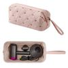 Polyester Cotton Hairdryer Storage Bag 9 Colors Floral Print Travel Makeup Bag Large Capacity Makeup Train Cases Women Girls