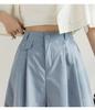 Women's High-Waisted 3/4 Length Korean Style Wide-Leg Culottes - Summer 2026 Fashion, Casual, Loose, Versatile, and Thin.