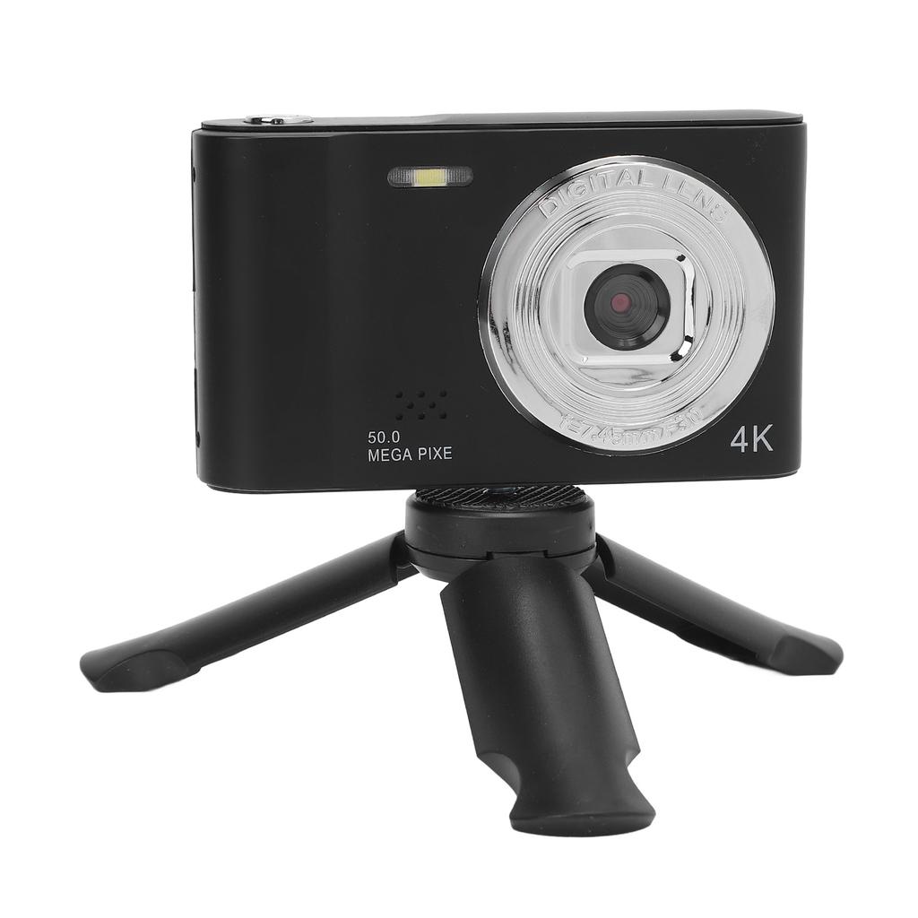 2.4 Inch Camera 8X Digital Zoom 50MP Photo 4K Video Recording Compact Camera for Home and School D04 No Card