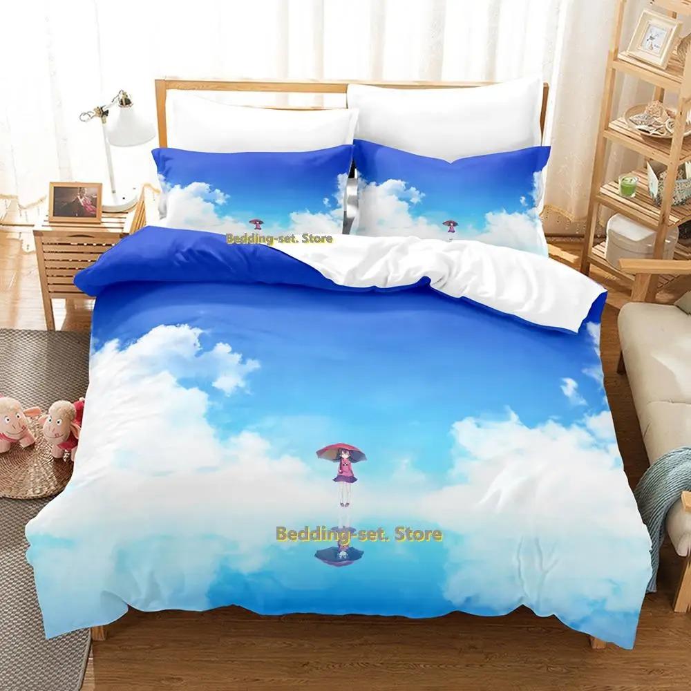Yume Nikki Bedding Set Single Twin Full Queen King Size Bed Set Adult Kid Bedroom Duvetcover Sets Anime Girls Couettes