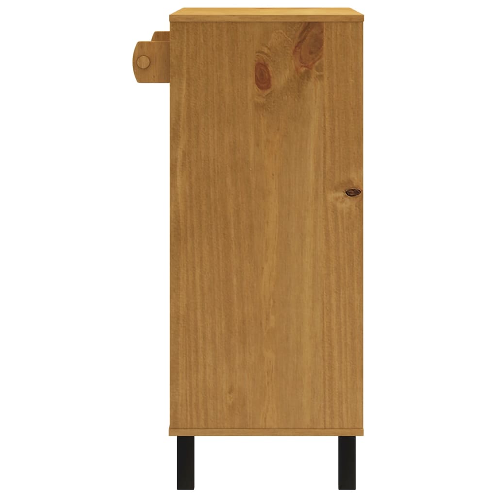 Bartisch FLAM 92x45x110 cm Solid Pine Wood