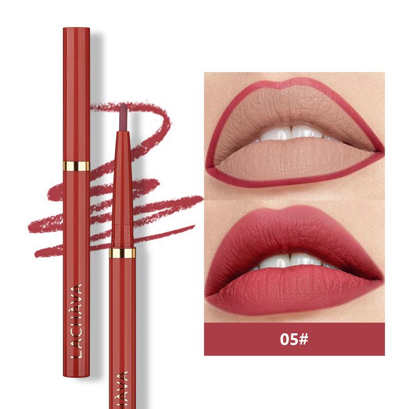 JYL LACHAVA Matte Nude Lipliner Outlines the Lips 12 Color Beauty Mouth Red Lip Marker