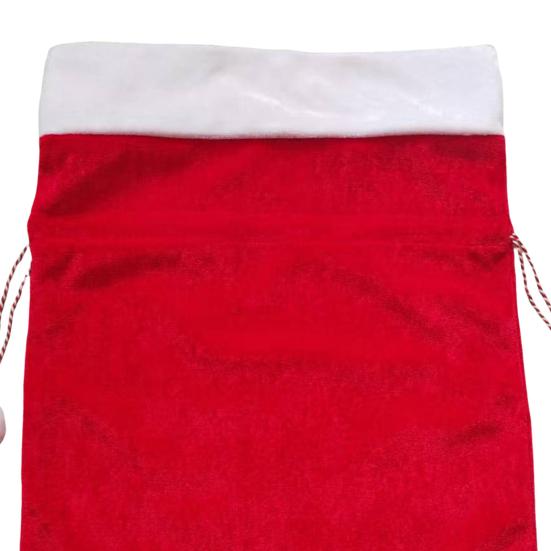 Christmas Velvet Santa Claus Bag 12 X 16/20 X 28