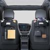Multifunctional Car Back Seat Storage Organizer Scratch-Resistant Tissue Box With 2 Cup Holders Universal Stowing Space Tidying