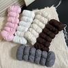 Fluffy Down Cotton Leg Warmers Thickened Boots Cover Fashion Loose Socks Foot Cover  Women