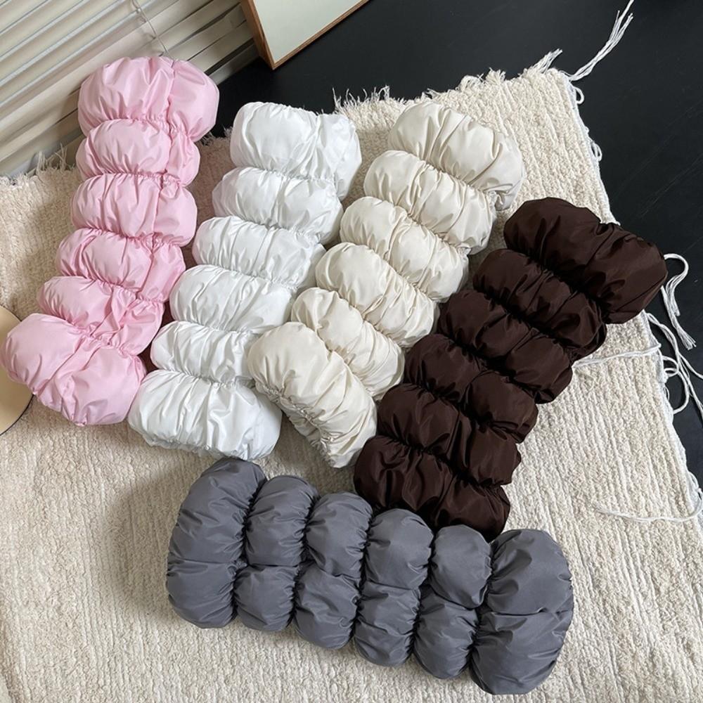 Fluffy Down Cotton Leg Warmers Thickened Boots Cover Fashion Loose Socks Foot Cover Women