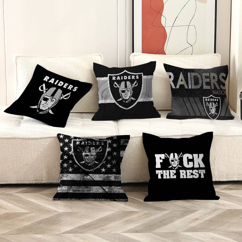Las Vegas R-Raiders Pillow Cover For Bedroom Room And Living Room Sofa Decorative Cushion Cover