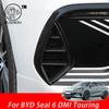 For BYD Seal 6 C6 DMI Touring 2025 2026 Front Bumper Air Intake Protective Cover  Car Styling Modification Accessories
