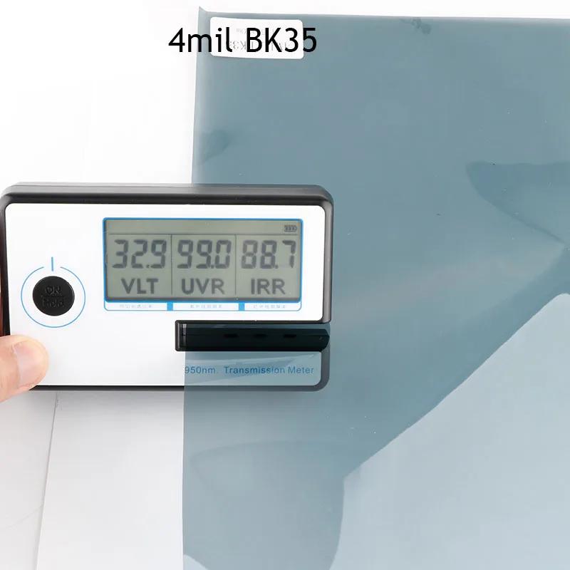 Klare Fensterfolie in mehreren Größen, transparente Sicherheitsglasfolie, 4 Mil, selbstklebende Sicherheitsfenstertönung, explosionssichere, bruchsichere Folie