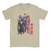 Leisure Yu Yu Hakusho T-Shirts For Men Crewneck Pure Cotton Tops T Shirts Anime Manga Harajuku Tees Printed Tops