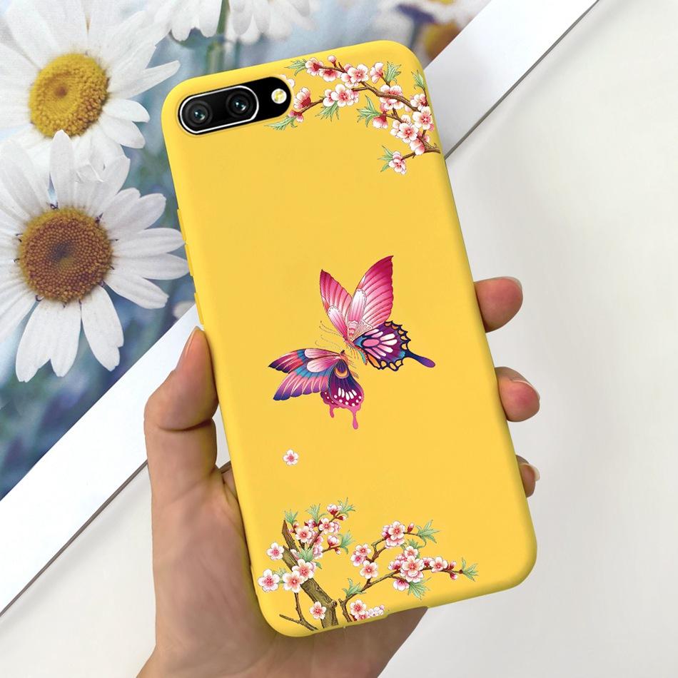 For Honor 10 Case Honor10 COL-L19 COL-L29 Fashion Moon Pattern Soft Silicon Protective Cover Phone Cases