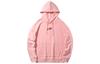 Li Ning X LINE FRIENDS Sweatshirts Unisex Cartoon Pink Hooded Moderate Regular AWDQB00-2