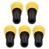 5Pcs G3/8 Male Thread Spray Nozzle 4-Hole Straight Spray Nozzle Electric Sprayer Accessories
