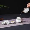 Bafangli Ruyao Ceramic 10-Piece Tea Set