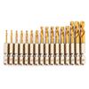 High Speed Steel Hex Shank Twist Drill Bit for Efficient Drilling for Woodworking, Mechanical Repairs, and Home Renovations