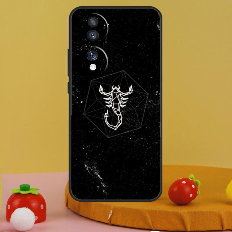 Animal Scorpio Case For Honor 200 Pro X9c X9a X8a X7a X6a X7 X8 X9 X8b X9b 50 70 90 Magic 5 6 Lite Cover