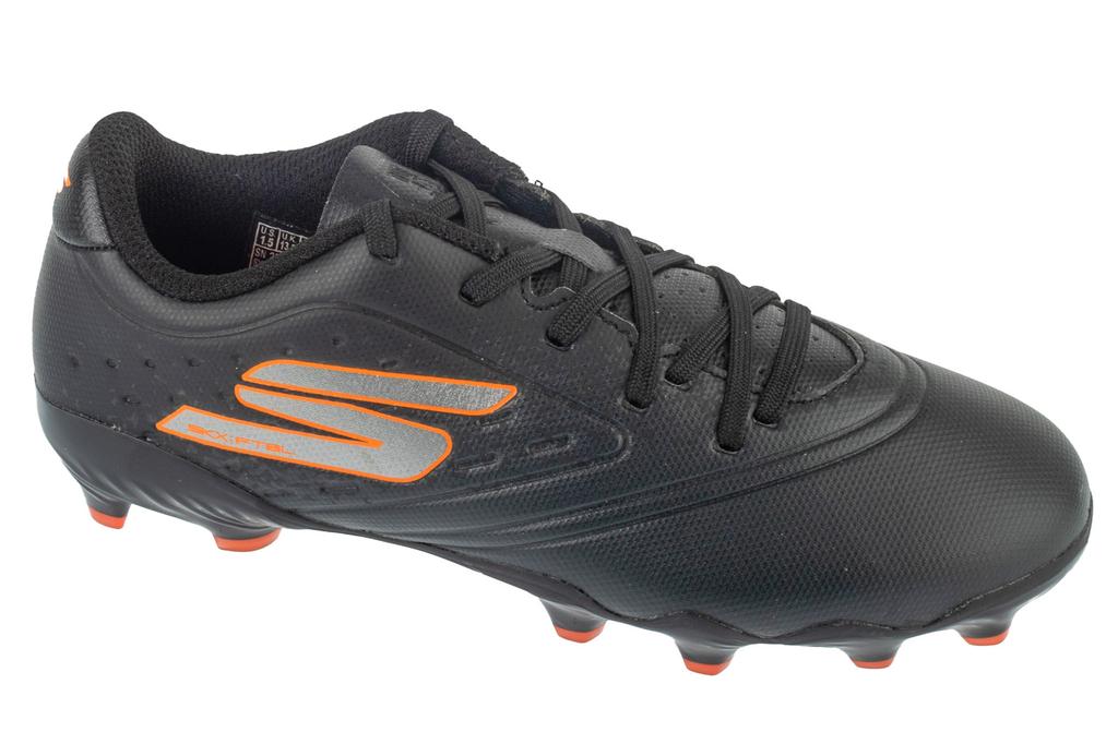 Skechers Razor 1.5 Jr Youth FG, for Boy black Football cleats