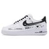 Air Force 1 Collezione Stampe Antiscivolo Ammortizzazione Leggero Basse Skateboard Shoes Unisex Nero Bianco CW2288-111(Team241-CSgo)