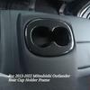 Stylish Back Armrest Cup Slot Surround Panel Practical Interior Upgrade Accessories for Mitsubishi Outlander
