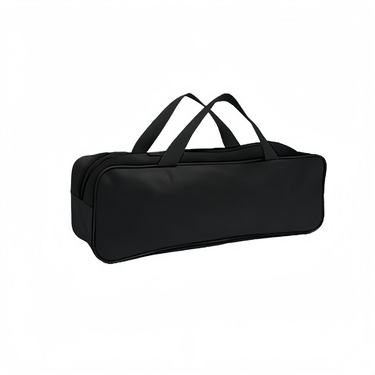 600D Oxford Cloth BBQ Tool Storage Bag Waterproof Storage Bag Black 38cm
