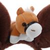 MALUGOGO 2026 Spring Festival Horse Headband, Cartoon Animal Ear Plush Hair Accessory for Role Play, Girls' Farm Party Costume