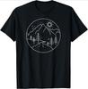 Sunrise Mountain Nature Hiking Camping Outdoors Mountains TShirt