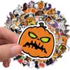 100 Halloween Pumpkin Decoration Graffiti Stickers Mobile Case Skateboard Suitcase Waterproof Stickers