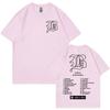 T-shirt Imprimé Album du Chanteur Beele Borondo T-shirts Oversize Mode Haute Qualité Unisexes Unisexes Coton Décontracté Manches Courtes T-shirts