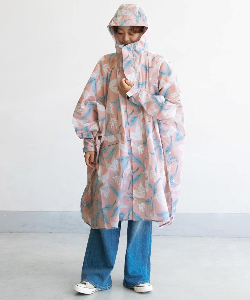 Kiu STANDARD RAIN PONCHO Rain Rain Heavy Water Storage Standard Rain Pale Polynesia Poncho, Protection, Rain, Typhoons, Raincoat, Poncho, Repellent,