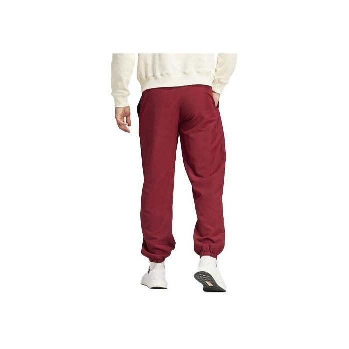 Adidas Logo Joggers With Cuffs Men Bottoms Dark-Red IT9047