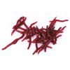 50Pcs 3.5cm Worm Bait Simulation High Elasticity Bite Resistant Angling Earthworm Bait Worms