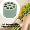 7cm Flower Arranger for Large and Small Flower Stems Reusable Bouquet Stand Spiral Flower Stem Holder ABS +TPE Flower Arranger