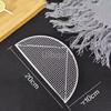 New Semi -Circular/Round Tempura Frying sushi bbq Net Durable Stainless Steel Drying Net Japanese Style Portable Barbecue Net