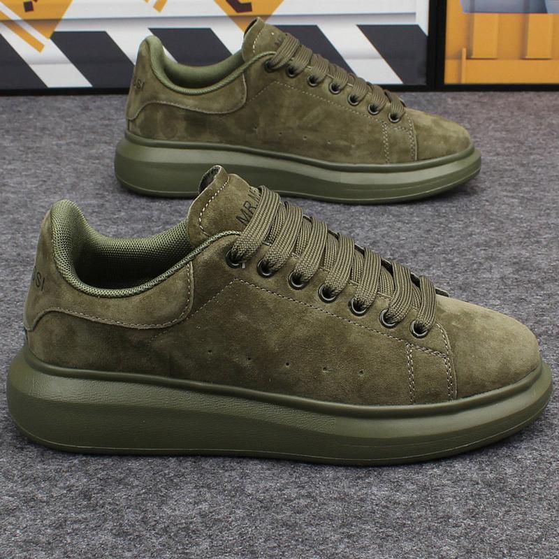 

Фирменная обувь для пар, высококачественные модные белые туфли, мужская трендовая обувь, весенняя и осенняя дышащая повседневная спортивная обувь 39 зелёный