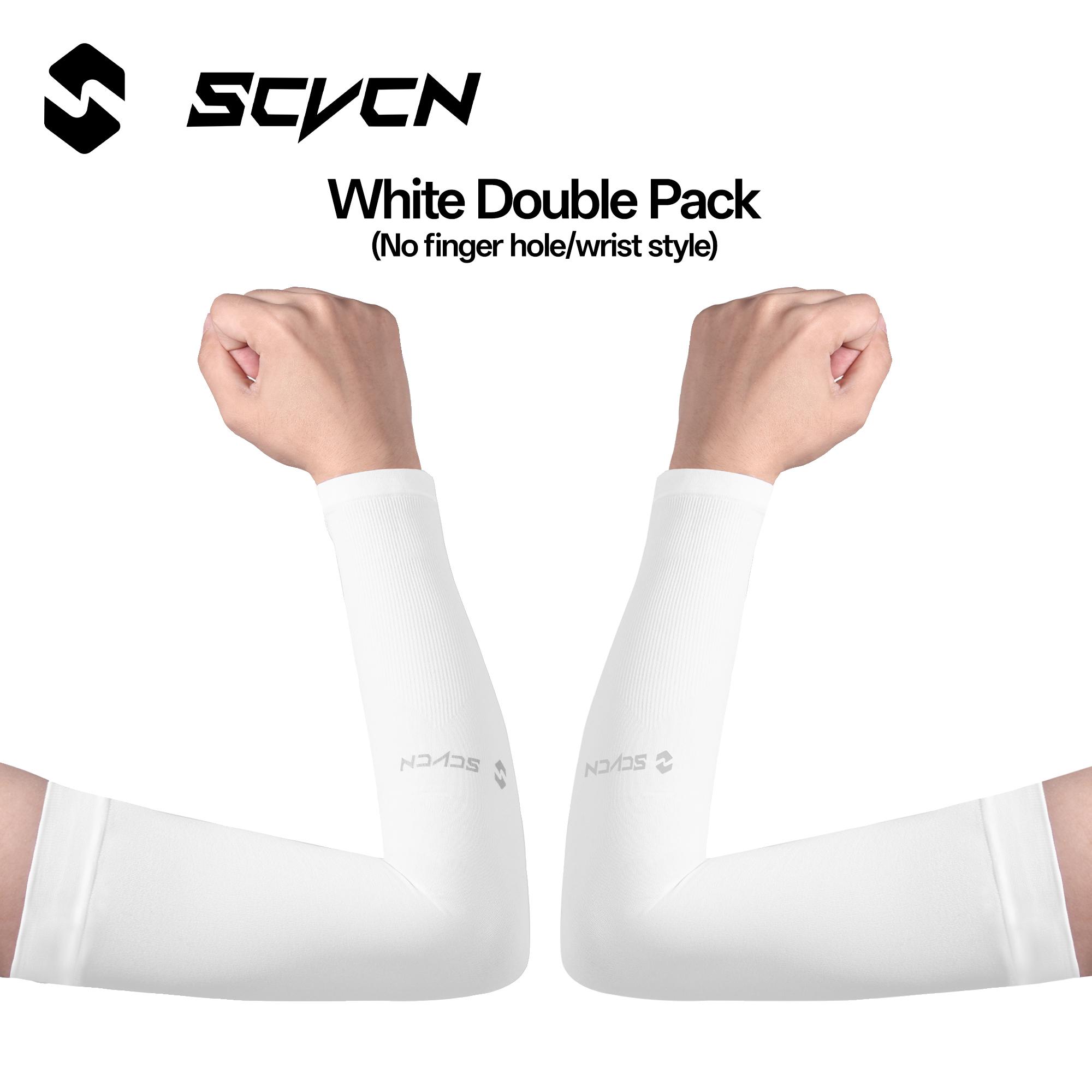 

SCVCN Cycling Sleeve Arm Sleeve Men s Lightweight Sleeves Breathable Cooling Sports Ice Sweat-Absorbent Cycling Running Hiking