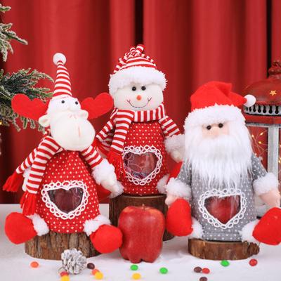 Christmas Eve Candy Jar, Creative Children'S Gift Box, Storage Jar, Christmas Atmosphere Tabletop Decoration