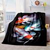 Koi Fish Artwork Blanket Flannel Blanket Throw Blanket Sofa Cover Blanket Soft Premium Blanket Picnic Blanket Tv Blanket Gifts