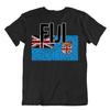 T-Shirt Bandiera Fiji Moda Paese Souvenir Regalo Maglietta Orgoglio logo
