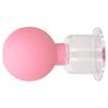 Masaż Twarzy Bańki Silikonowe Próżniowe Bańki Komfortowe dla Delikatnej Skóry Pielęgnacja UrodyRóżowy Nr 4