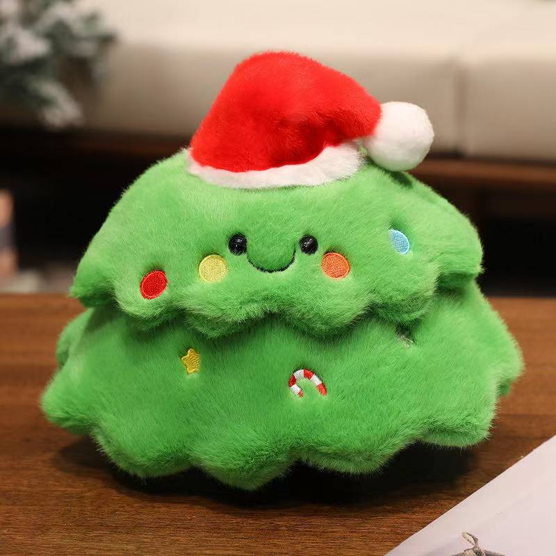 Latest Christmas Home Atmosphere Series Kawaii Stuffed Plush Toy Doll Cartoon Anime Cute Gift for Friends Holiday Gift Fun Doll