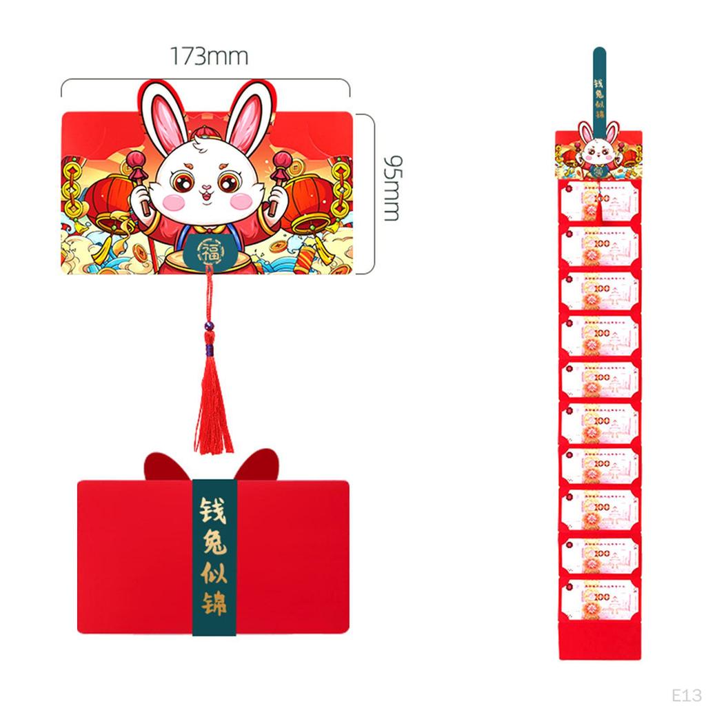 Foldable Red Bag, Package, Cartoon Festival Supplies, Year Hong Bao, Envelopes for