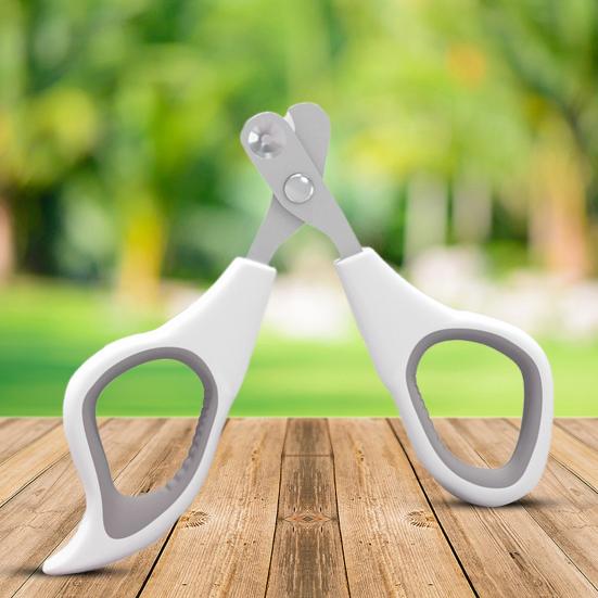 Professional Pet Nail Scissors Safety Guard Non-Slip Handle Comfortable Grip Prevent  Injury Dogs Cats Nail Clippers Pet Supply