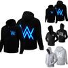Dj Walker Alan Mens Women Luminous Hoodie Jacket Zipper Sweater Sportswear