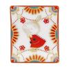 MOOMIN Kutani Ware Chopstick Rest, Little My, Approx. 4x3x1cm, "Yoraku" Pattern, Japanese Tableware, Gift, Birthday, Mother's Day, Women, Goods, Red