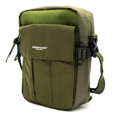 IDP QUICK SHOULDER BAG BUDDY MIL Body Bag Shoulder Bag Multi Pouch Sacoche Small Crossbody Bag Men Women Unisex [Indispensable] <Khaki>