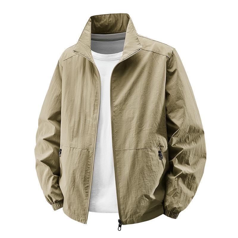 Spring and Autumn New Men's Jackets, Outdoor Sports Loose Korean Version of Casual Men