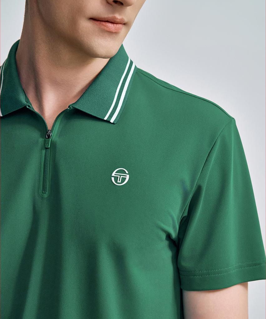 SERGIO TACCHINI M Zipper Neck Polo
