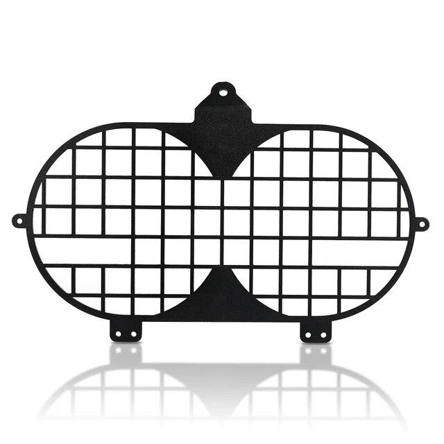 Motorcycle Headlight Headlamp Grille Shield Guard Cover Protector For Honda XRV750  Twin 1996-2002 1997 1998 1999 XRV 750